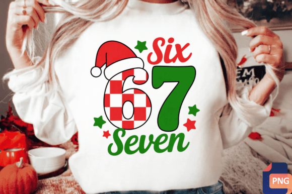 67 Funny Christmas Six Seven Checkered