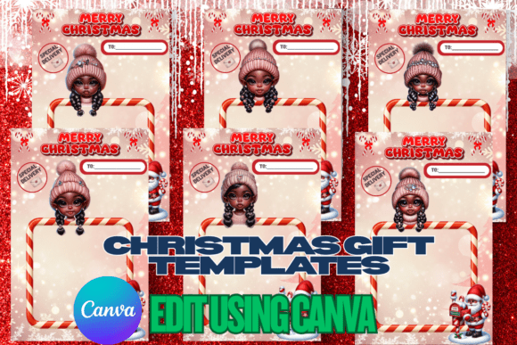 Bringing the Magic of Christmas to Your Gifting with Editable 11x17 Treat Card Templates