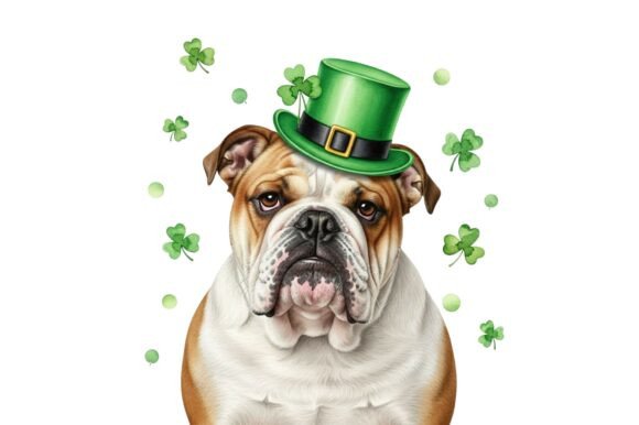 Bulldog St Patricks Day Art: Elevate Your Creative Projects with Professional-Grade Designs