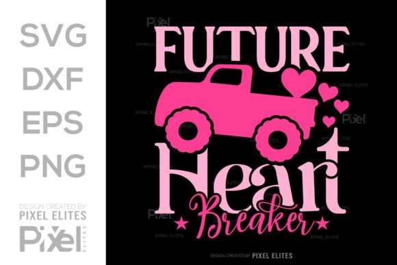 Future Heart Breaker SVG T-shirt Design: A Must-Have for Creative Makers