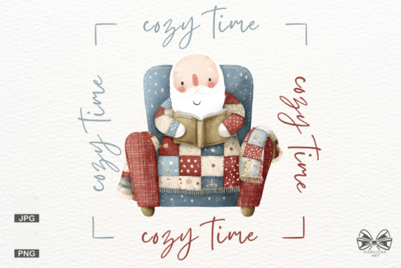 Grandpa Christmas Png Clipart: A Creative Resource for Modern Designers