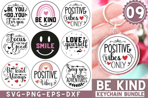 Keychain Motivational SVG Bundle: Elevate Your Crafting Projects