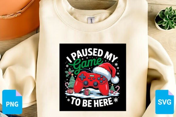 Santa Christmas T-Shirt Design SVG PNG