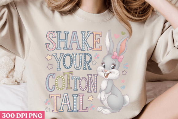 Shake Your Cotton Tail PNG: A Versatile Design for Creative Professionals